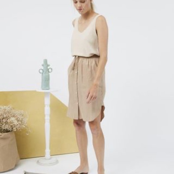 Naïf MADY linen skirt - Picture 2 of 3